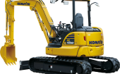 New Komatsu PC45MR-5 Hydraulic Excavator