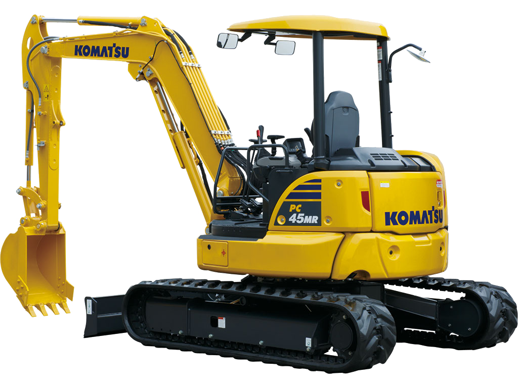 New Komatsu PC45MR-5 Hydraulic Excavator
