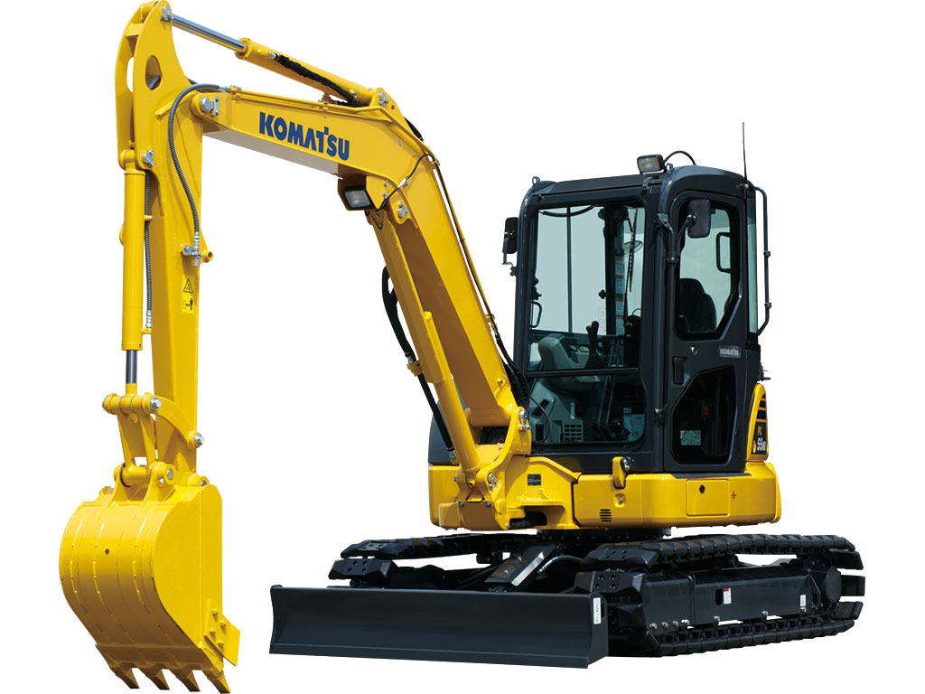 New Komatsu PC55MR-5 Hydraulic Excavator