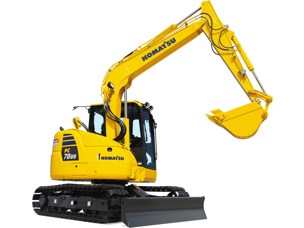 New Komatsu PC78US-10 Hydraulic Excavator