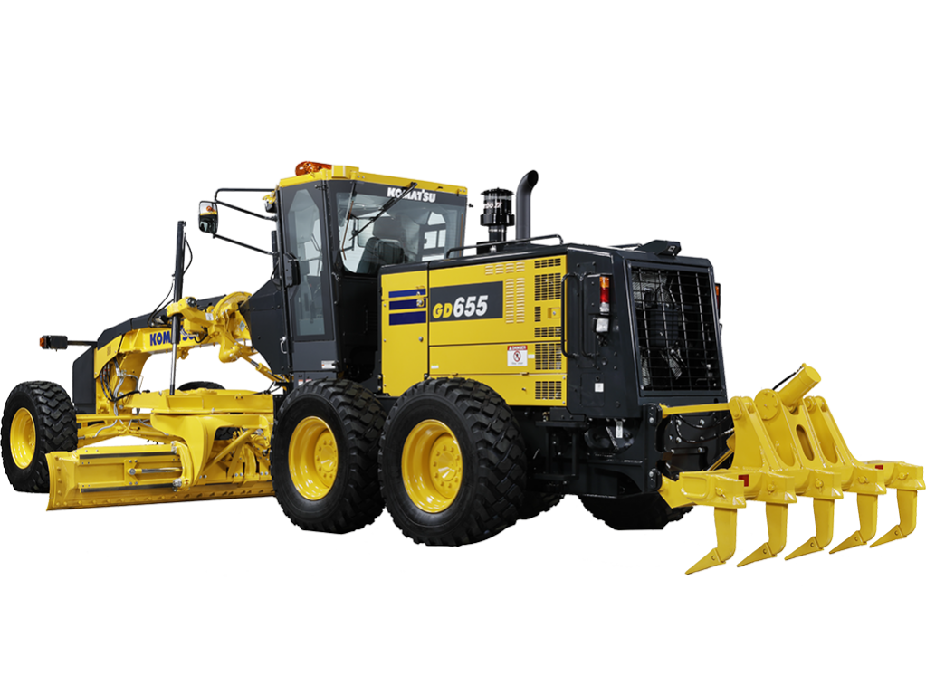 Komatsu GD655-7 Motor Grader - Berry Tractor