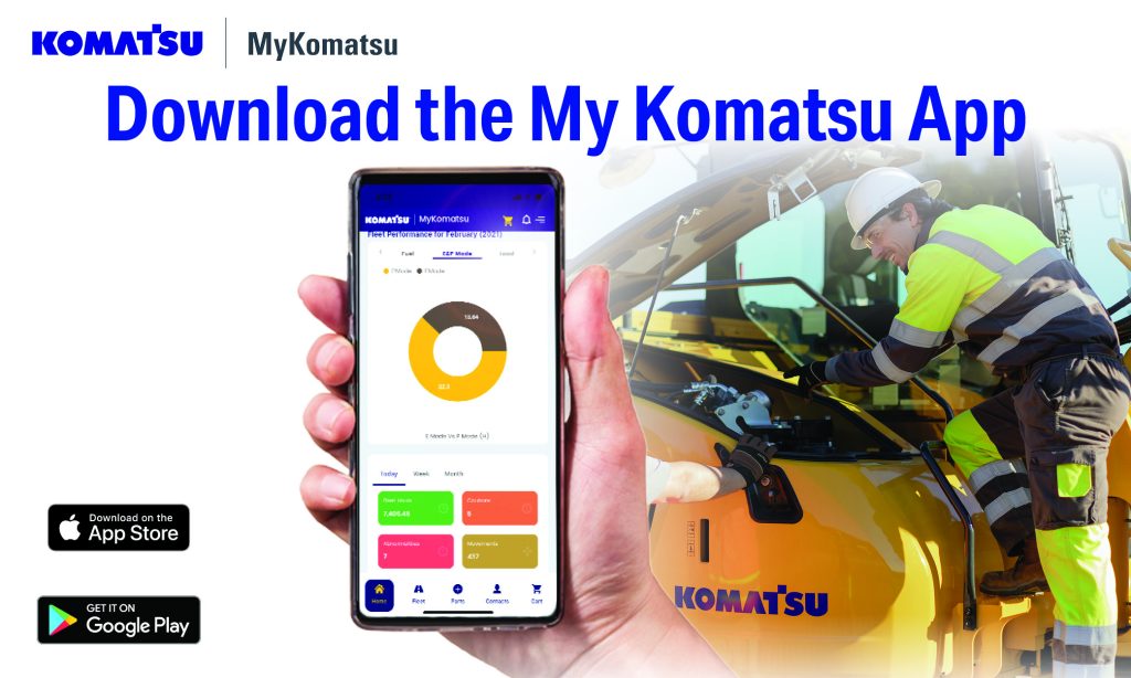 My Komatsu Berry Tractor