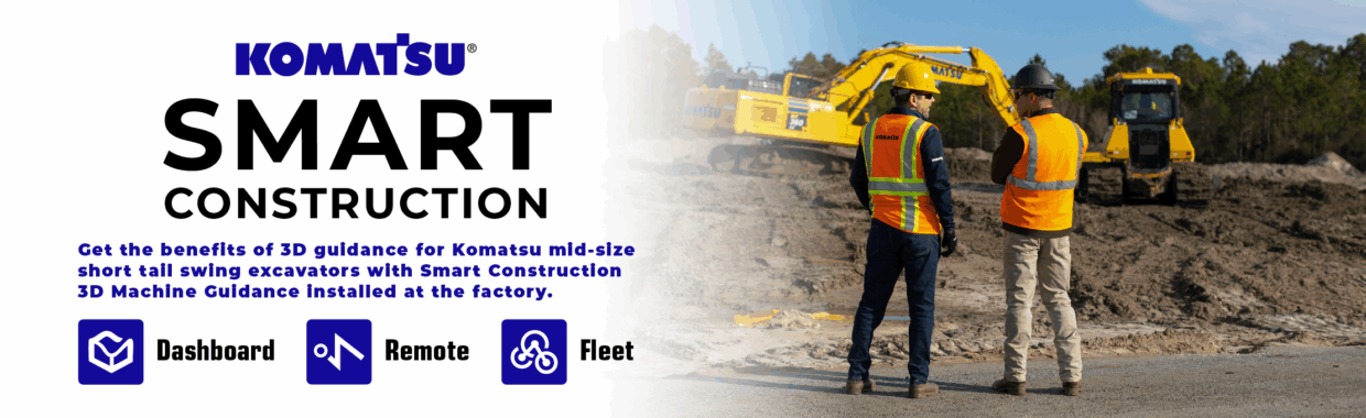 Manage your fleet anywhere with My Komatsu app